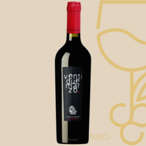 Ventiduemarzo Irpinia Aglianico DOC – Terre di Valter – Italiaanse rode wijn